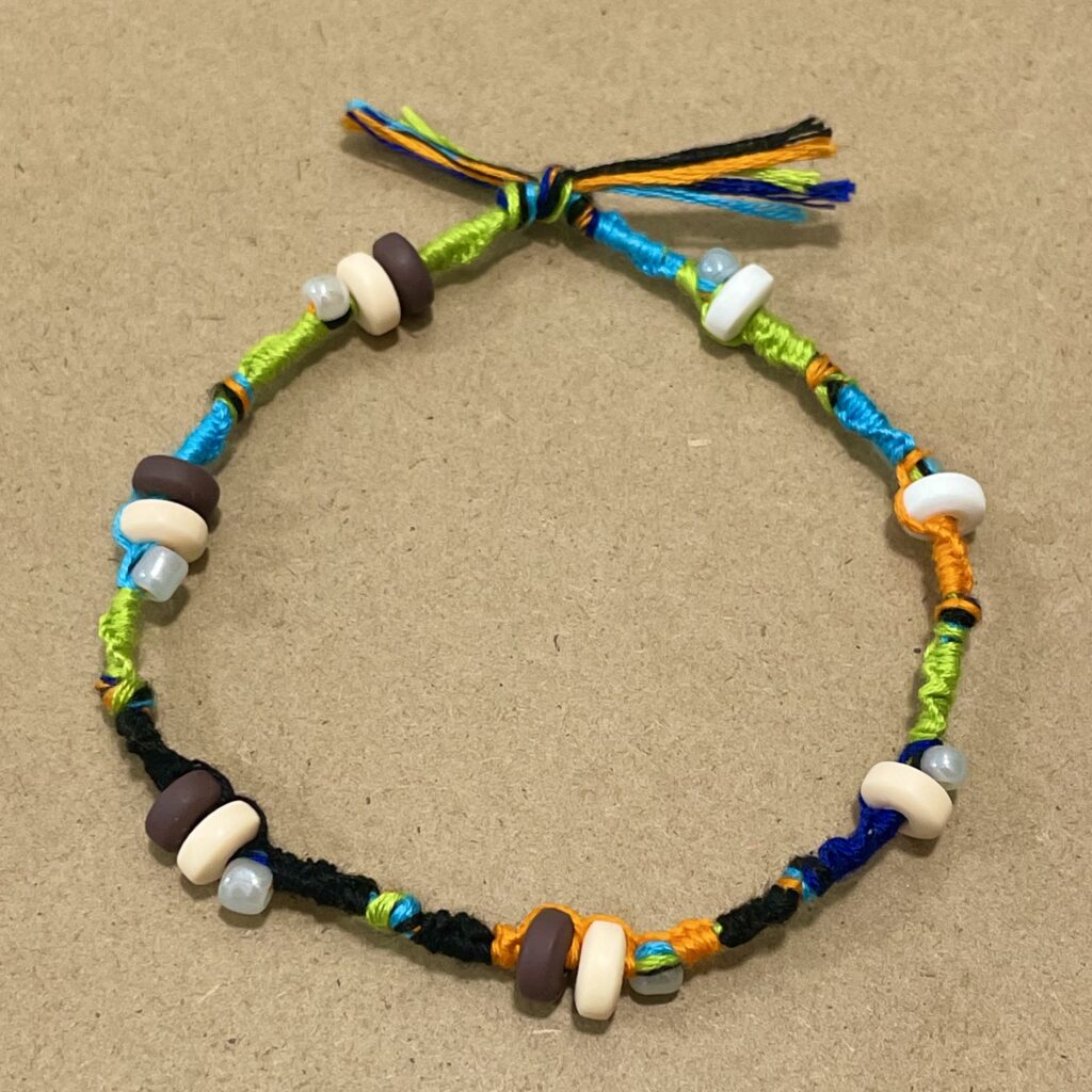 Figure 19. The finished mnemonic bracelet!
