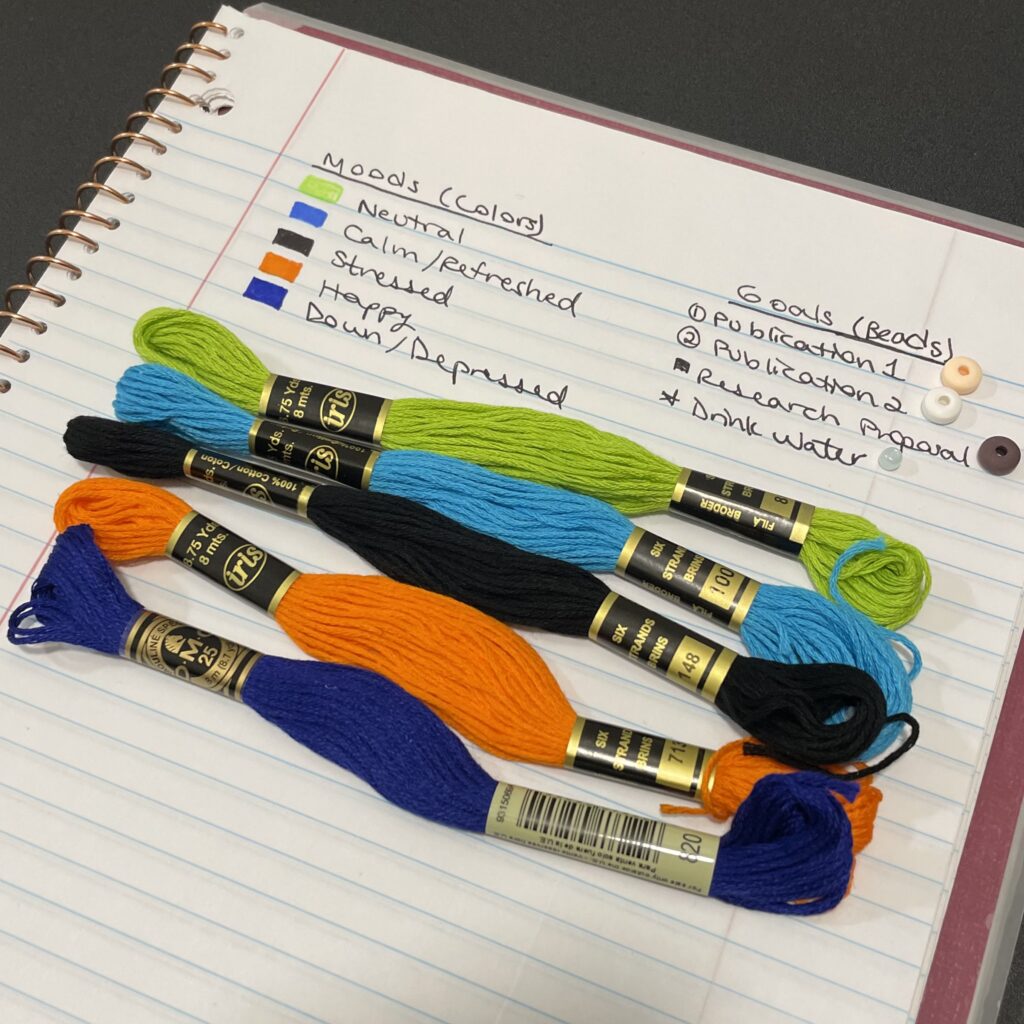 Figure 4. Step 3: Assigning each data point a corresponding physical component for mnemonic physicalization.
