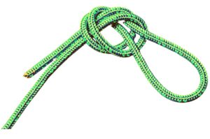 An overhand loop knot